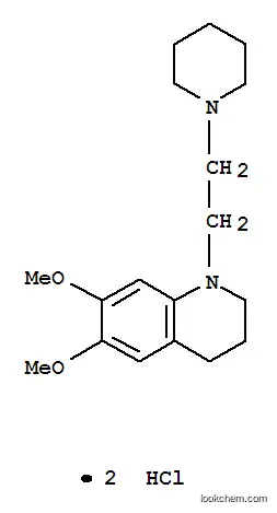1,2,3,4-테트라히드로-6,7-디메톡시-1-(2-피페리디노에틸)퀴놀린 이염화물