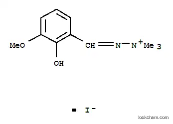 2-히드록시-3-메톡시벤즈알데히드, 1,1,1-트리메틸히드라존 늄 요오다이드가 포함된 히라존