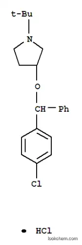 1-tert-부틸-3-(p-클로로-알파-페닐벤질옥시)피롤리딘 염산염