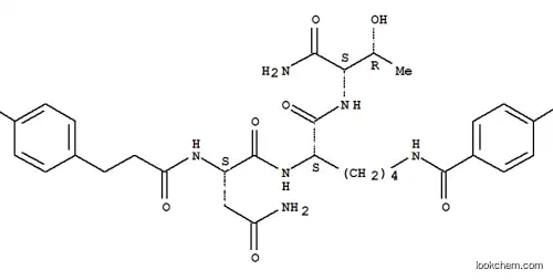 N(알파)-3-(4-히드록시페닐프로피오닐)아스파라기닐-라이실-(N(엡실론)-4-아지도벤조일)트레오닌아미드