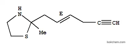 2-[(E)-헥스-2-엔-5-이닐]-2-메틸-티아졸리딘