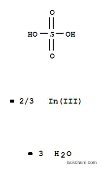 Molecular Structure of 10294-68-5 (Sulfuric acid,indium(3+) salt (3:2), nonahydrate (8CI,9CI))