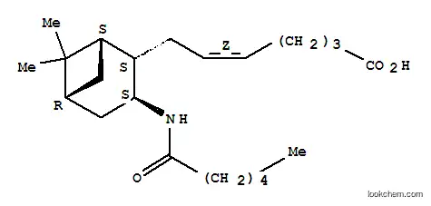 (5Z)-7-[(1S,2S,3S,5R)-3-ヘキサンアミド-6,6-ジメチルビシクロ[3.1.1]ヘプタン-2-イル]ヘプタ-5-エン酸