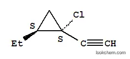사이클로프로판, 1-클로로-2-에틸-1-에티닐-, 트랜스-(9CI)