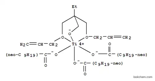 티타늄, 2,2- 비스 (2- 프로 페닐 옥시 -.kappa.O) 메틸 -1- 부타 놀라 토 -.kappa.Otris (neodecanoato-.kappa.O)-