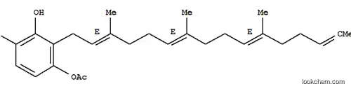 4-아세톡시-3-게라닐게라닐-1,2-디히드록시벤젠