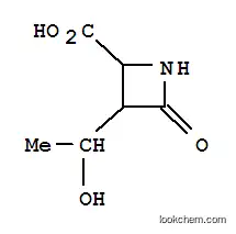 2-아제티딘카르복실산, 3-(1-히드록시에틸)-4-옥소-(9CI)
