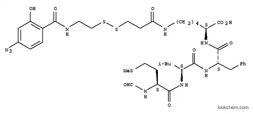 N- 포르 밀-메티 오닐 류실-페닐 알라 닐 -N (엡실론)-(2- (4- 아지 도살 리실 아미도) 에틸 -1,3'- 디티 오 프로피 오닐) 라이신