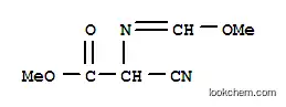 아세트산, 시아노[(메톡시메틸렌)아미노]-, 메틸 에스테르(9CI)