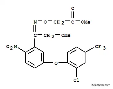 [[[1-[5-[2-クロロ-4-(トリフルオロメチル)フェノキシ]-2-ニトロフェニル]-2-メトキシエチリデン]アミノ]オキシ]酢酸メチル