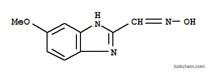 1H-벤즈이미다졸-2-카르복스알데히드,5-메톡시-,옥심(9CI)