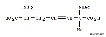 3-헵텐이산, 2-(아세틸아미노)-6-아미노-2-메틸-