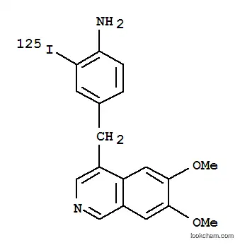 6,7-디메톡시-4-(4'-아미노-3'-요오도벤질)이소퀴놀린