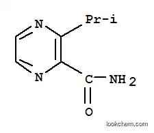 피라진 카르 복사 미드, 3- (1- 메틸 에틸)-(9CI)