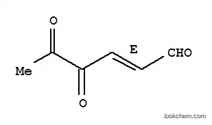 2-헥세날, 4,5-디옥소-, (E)-(9CI)