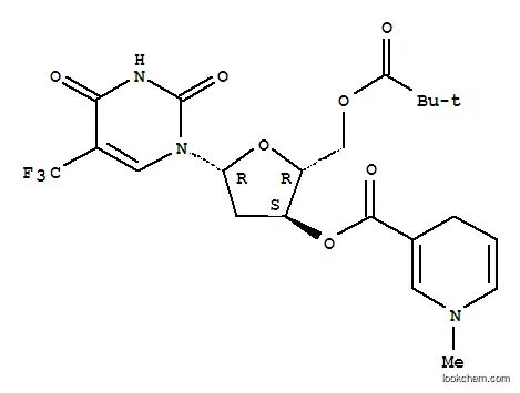 3'-(N-메틸-1,4-니코티노일)-5'-피발로일트리플루오로티미딘