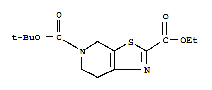 5-tert-butyl2-ethyl6,7-dihydrothiazolo[5,4-c]pyridine-2,5(4H)-dicarboxylate