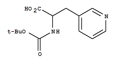 3-Pyridinepropanoicacid,α-[[(1,1-dimethylethoxy)carbonyl]amino]-,(±)-