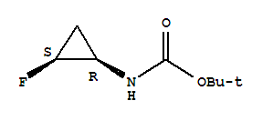 Tert-Butyl((1R,2S)-2-fluorocyclopropyl)carbamate