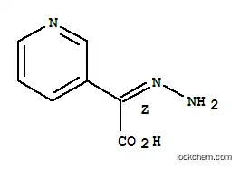 3-피리딘아세트산,알파-히드라조노-,(Z)-(9CI)