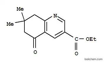 에틸 7,7-DIMETHYL-5-OXO-5,6,7,8-TETRAHYDROQUINOLINE-3-CARBOXYLATE