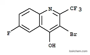 3-브로모-6-플루오로-2-(트리플루오로메틸)퀴놀린-4-OL