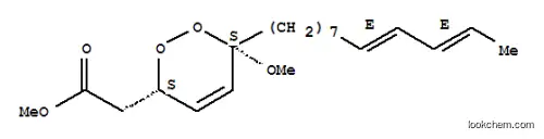 1,2- 디 옥신 -3- 아세트산, 6- (8,10- 도데 카디에 닐) -3,6- 디 히드로 -6- 메 톡시-, 메틸 에스테르, [3 알파, 6 알파, 6 (8E, 10E)]-