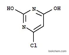2,4-피리미딘디올, 6-클로로-(9CI)