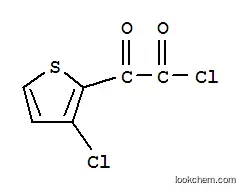 2-티오펜아세틸 클로라이드, 3-클로로-알파-옥소-(9CI)