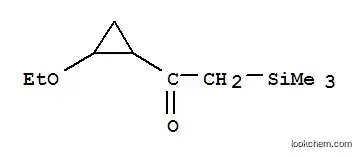 에타논,1-(2-에톡시사이클로프로필)-2-(트리메틸실릴)-(9CI)