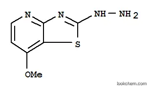 티아졸로[4,5-b]피리딘-2(3H)-온, 7-메톡시-, 히드라존(9CI)