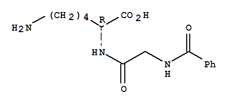 N-Benzoylglycyl-D-lysine