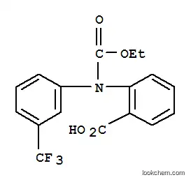 벤조산, 2-[(에 톡시 카르 보닐) [3- (트리 플루오로 메틸) 페닐] 아미노]-