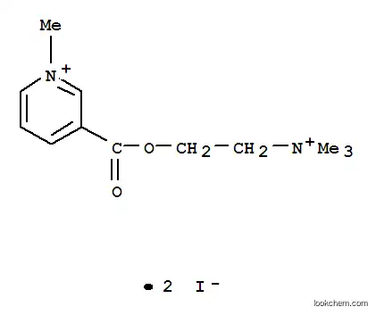 트리메틸-[2-(1-메틸피리딘-5-카르보닐)옥시에틸]아자늄 디요오다이드