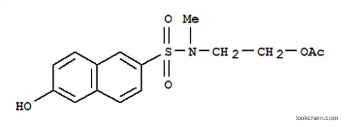 2-(2-하이드록시-N-메틸나프탈렌-6-설폰아미도 에틸 아세테이트