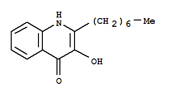 2-heptyl-3-hydroxyquinolin-4(1H)-one