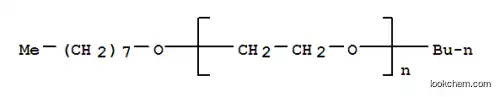 폴리 (옥시 -1,2- 에탄 디일), α- 부틸 -ω- (옥틸 옥시)-