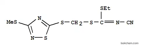 에틸([3-(메틸티오)-1,2,4-티아디아졸-5-일티오]메틸) 시아노카본이미도디티오에이트