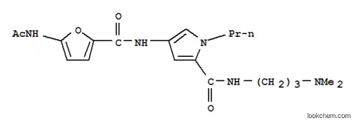 N-[3-(ジメチルアミノ)プロピル]-4-(5-アセトアミドフラン-2-アミド)-1-プロピル-1H-ピロール-2-カルボキサミド