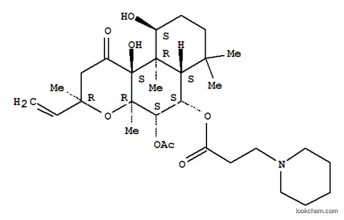 포스콜린, 6베타-[베타'-(피페리디노)프로피오닐]-, 염산염