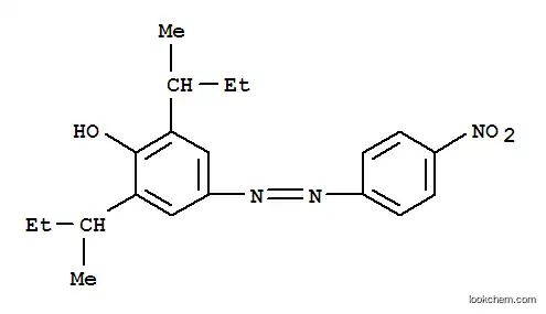 페놀, 2,6-비스(1-메틸프로필)-4-(4-니트로페닐)아조-