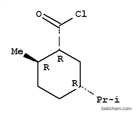 시클로 헥산 카르 보닐 클로라이드, 2- 메틸 -5- (1- 메틸 에틸)-, [1R- (1 알파, 2 베타, 5 알파)]-(9CI)
