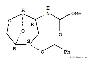 .베타.-D-리보-헥소피라노스, 1,6-안히드로-2,3-디데옥시-2-(메톡시카르보닐)아미노-4-O-(페닐메틸)-