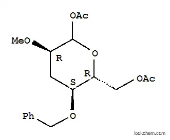 D-리보-헥소피라노스, 3-데옥시-2-O-메틸-4-O-(페닐메틸)-, 디아세테이트