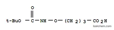 부탄산, 4-[[[(1,1-디메틸에톡시)카르보닐]아미노]옥시]-(9CI)