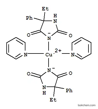 비스(5-에틸-5-페닐히단토인)비스피리딘 Cu(II)