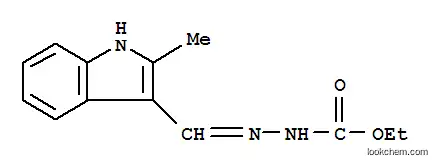 에틸 2-((2-메틸-1H-인돌-3-일)메틸렌)하이드라진카복실레이트