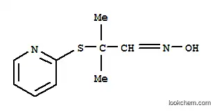 프로판알, 2-메틸-2-(2-피리디닐티오)-, 옥심(9CI)