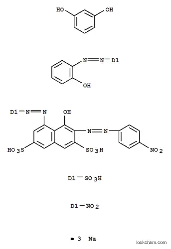 2,7-나프탈렌디술폰산, 5-디히드록시(2-히드록시니트로술포페닐)아조페닐아조-4-히드록시-3-(4-니트로페닐)아조-, 삼나트륨염