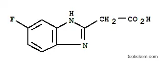 1H-벤즈이미다졸-2-아세트산,5-플루오로-(9CI)